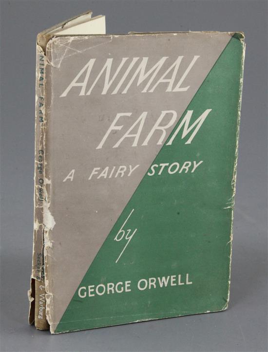 Orwell, George - Animal Farm, 1st edition,